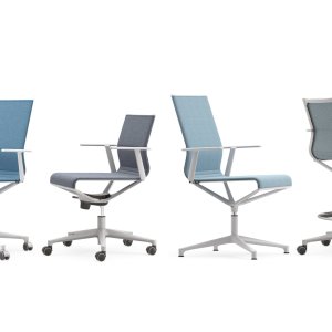 Boardroom furnished with Stick Chair by ICF Office