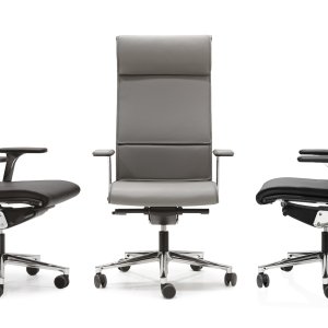 Die-cast aluminium frame of the Una Chair by ICF