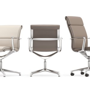 Una Plus Executive leather chair in a private office