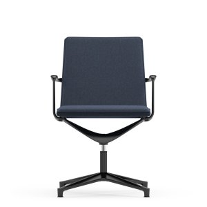 Five-star base on castors of the Valea Chair