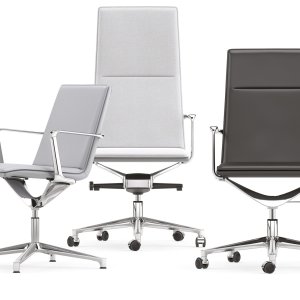Valea Chair executive office chairs by ICF around a boardroom table