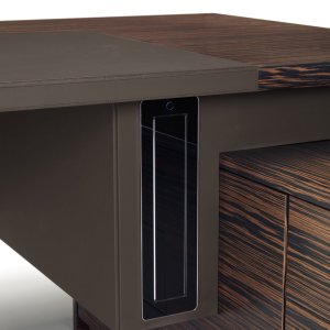 Inca armchair beside the desk