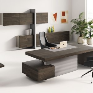 Jera executive desk by Orlandini Design for a private office