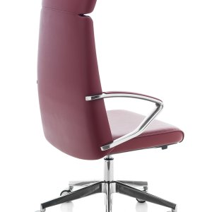 Profile view of the Klivia executive office chair by Kastel