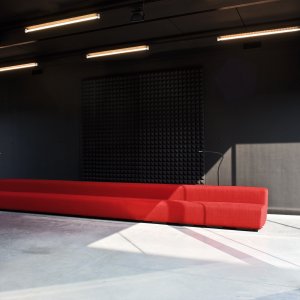 Osaka Outdoor with cataphoresis-coated steel on a terrace
