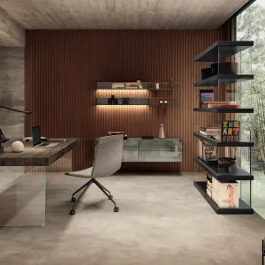 Suspended profile of the Air Desk by LAGO