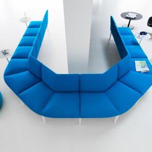 ADD S storage unit with doors in powder-coated metal