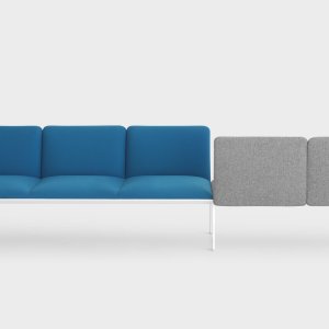 Backrest mounted on the outer edge of the ADD bench
