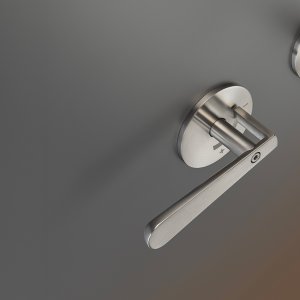Lutezia by Cea Design dual handle tap in satin stainless steel