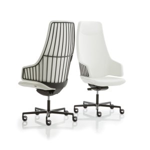 Executive office chair Italia by Luxy with high backrest