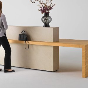 BioArgilla front in Tortora on a Kyo Reception counter