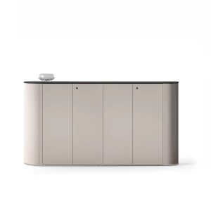 Personal fabric screen on an Otto workstation by Martex