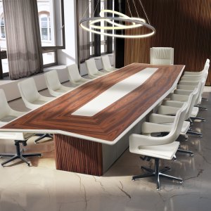 Master conference table by i4Mariani in a boardroom