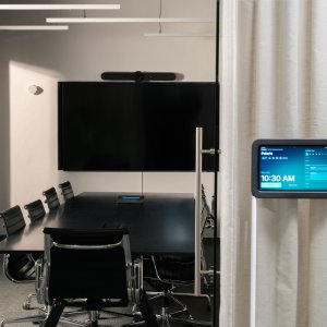 Framery Six serving as a boardroom in an open plan
