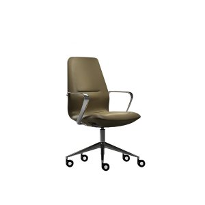 Height lever on the right-hand side of the Synua seat
