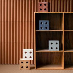 Glossy Rose glaze in the Rombini collection by Mutina