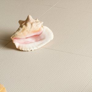 Pico Down Natural Argile slab in warm clay tones