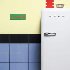 Marghe Blue plain colour tile from the Mattonelle Margherita range