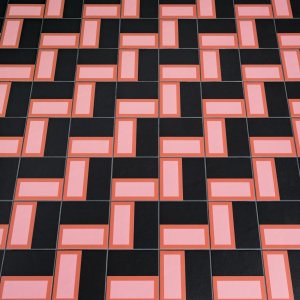 Kite White pattern tile from Mattonelle Margherita by Mutina