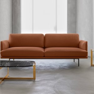 Sofas and lounge seating: New York three-seater by Quinti, 256 cm wide
