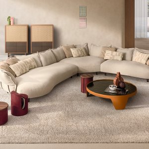 Nuvola sofa by Cierre in a lounge area