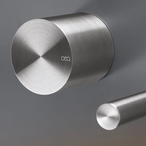 Opus wall-mounted progressive mixer above the washbasin