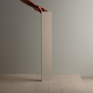 Matching Otto skirting in Terra finishing a floor