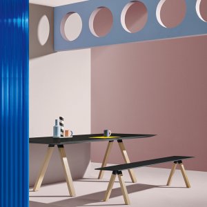 Composite marble top of an Arki-Table 240×100