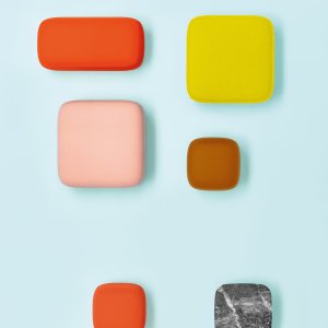 Buddy 213E outdoor ottoman by Pedrali