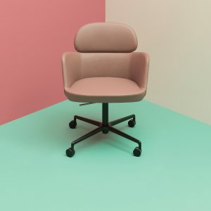 Ester conference chairs by Pedrali around a boardroom table