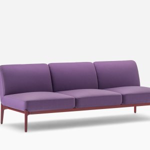 Social Plus by Pedrali, the 770 mm deep line, in a hotel lounge