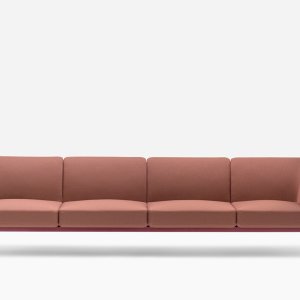 Social by Pedrali upholstered in a category G wool fabric
