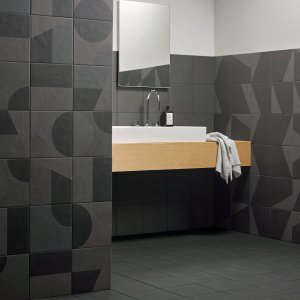 Random laid Puzzle pattern floor