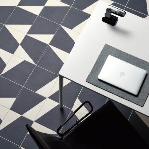 Graphic Puzzle patterns by Barber and Osgerby