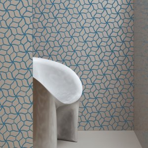Botanica White Glossy with brilliant surface