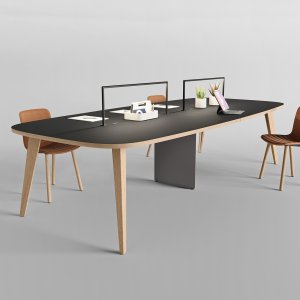 Pigreco managerial desk with single top 1600 by 1600