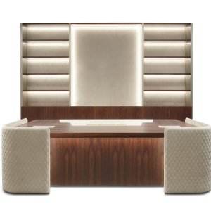 Modesty panel with integrated led strips
