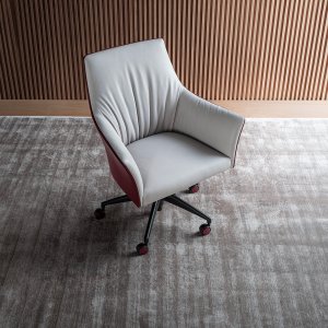 Vertical folds across the Sella backrest