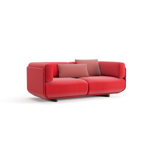 Single-material Shaal ottoman with removable upholstery