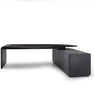 Lacquered plinth of a Siena low cabinet