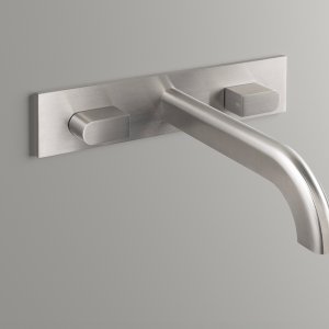 Wall-mounted two-handle mixer from the Sixty collection by CEA Design
