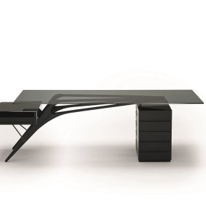 Cavour CM in Canaletto walnut in a partner office