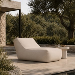 Lounge area with Zoe armchairs and the Argo table