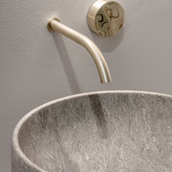 CEA stainless steel tap in a specification-grade washroom