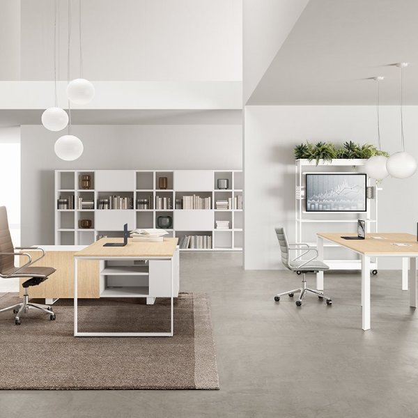 Office fit-out with DVO Office workstations delivered from stock
