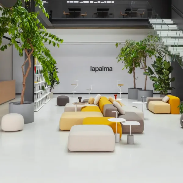 Lapalma lounge and breakout seating in a modern office