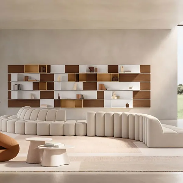MDF Italia table and shelving in an office meeting room