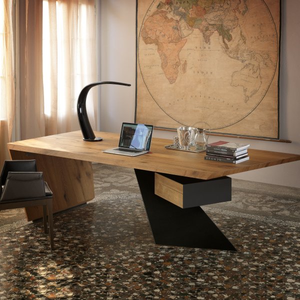 Cattelan Italia sculptural table in an executive meeting room